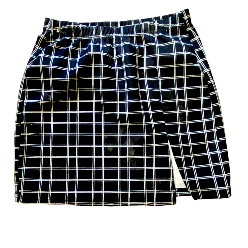 Plaid Shein mini skirt. Size XS